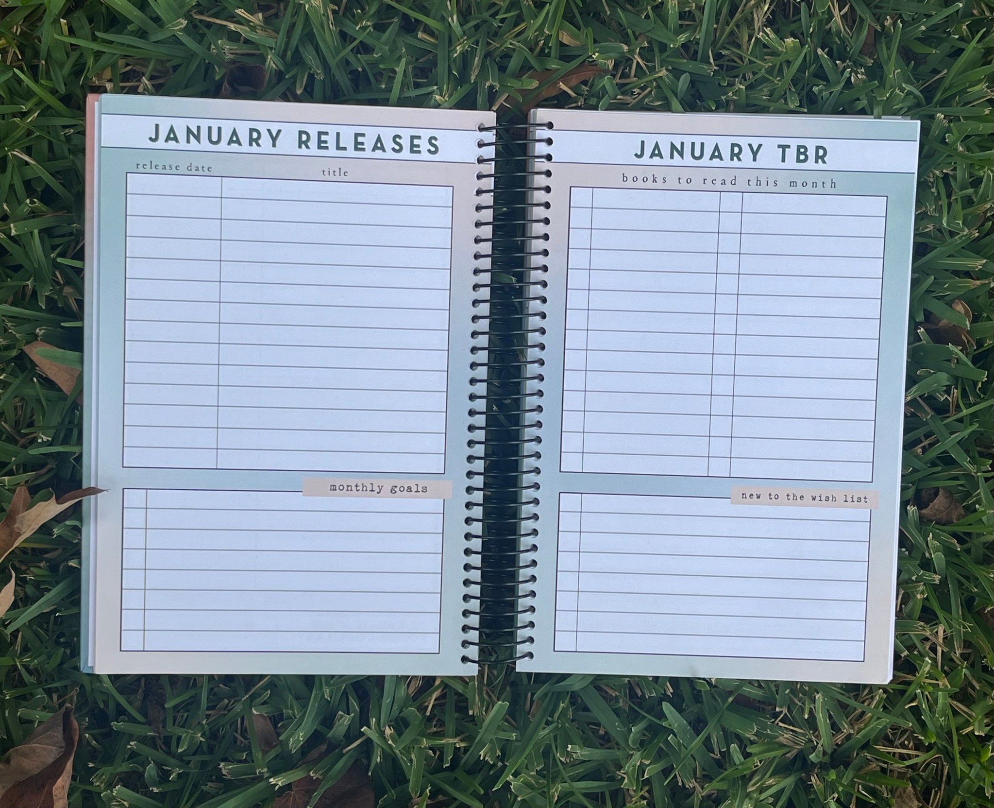 2024 Reading Journal Unboxing Wildwood Reads