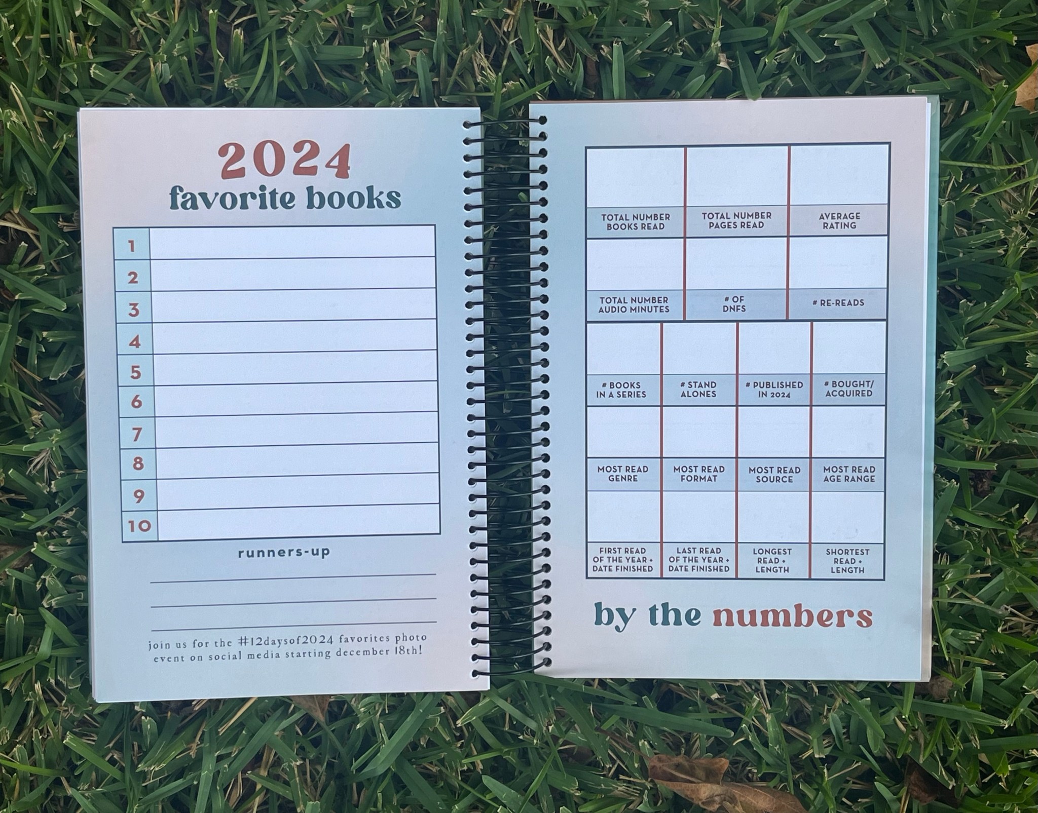 2024 Reading Journal Unboxing Wildwood Reads